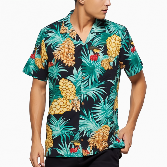 Pineapple Hawaiian Shirt