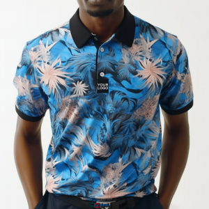 tropical polo shirt