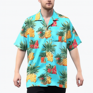 Pineapple hawaiian shirts