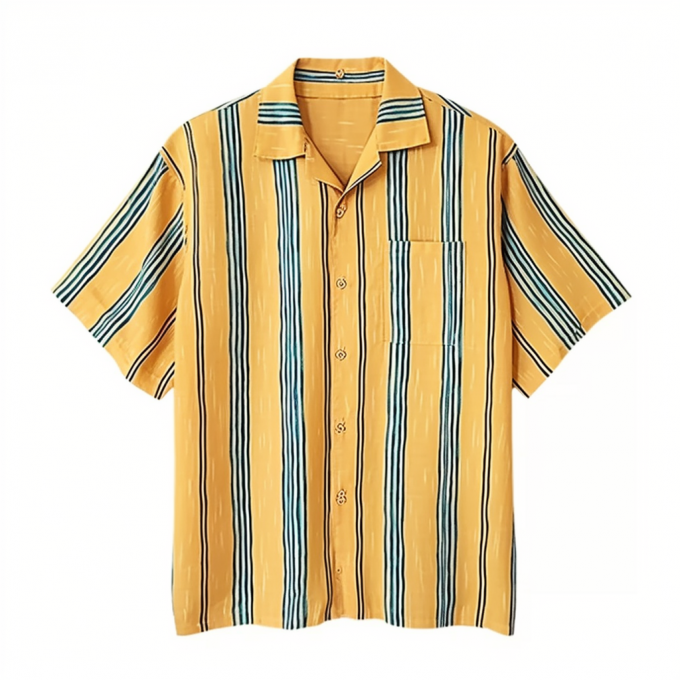 Custom Stiped Hawaiian shirts