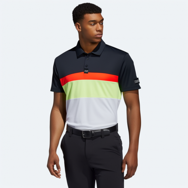 color blocks sport golf shirts