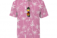 coconut printed polo shirts